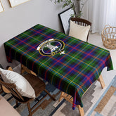 Malcolm (or MacCallum) Tartan Crest Tablecloth