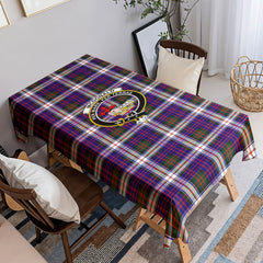 McDonald Dress Modern Tartan Crest Tablecloth