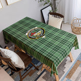McDonald Lord of the Isles Hunting Tartan Crest Tablecloth