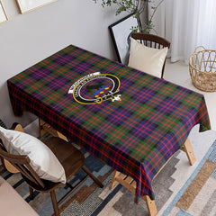 McDonnell of Glengarry Modern Tartan Crest Tablecloth