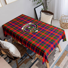 McGowan Tartan Crest Tablecloth