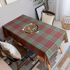 McGregor Hunting Ancient Tartan Crest Tablecloth