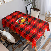 McIvor Tartan Crest Tablecloth