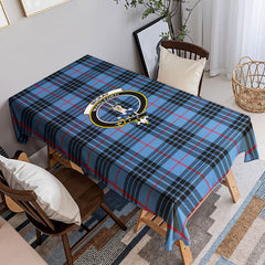 McKay Blue Tartan Crest Tablecloth