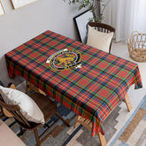 McPherson Ancient Tartan Crest Tablecloth