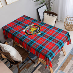 McTavish Modern Tartan Crest Tablecloth