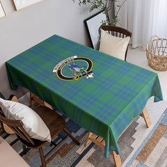 Montgomery Ancient Tartan Crest Tablecloth