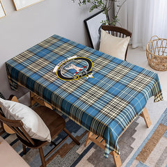 Napier Ancient Tartan Crest Tablecloth