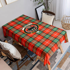Nesbitt Ancient Tartan Crest Tablecloth