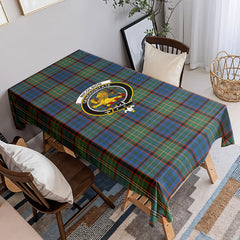 Nicolson Hunting Ancient Tartan Crest Tablecloth