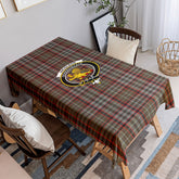 Nicolson Hunting Weathered Tartan Crest Tablecloth