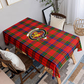 Nicolson Modern Tartan Crest Tablecloth