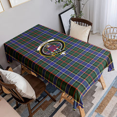 Ogilvie Hunting Modern Tartan Crest Tablecloth