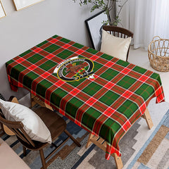 Pollock Tartan Crest Tablecloth