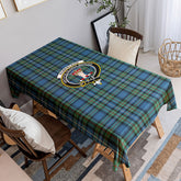 Robertson Hunting Ancient Tartan Crest Tablecloth