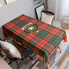 Stewart of Appin Ancient Tartan Crest Tablecloth