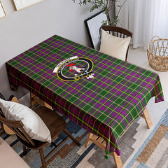 Tailyour (or Taylor) Tartan Crest Tablecloth