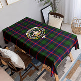 Urquhart Modern Tartan Crest Tablecloth