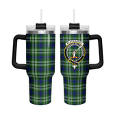 Blackadder Tartan Crest 40 oz Insulated Tumbler with Handle
