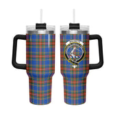 MacBeth Ancient Tartan Crest 40 oz Insulated Tumbler with Handle