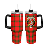 MacQuarrie Tartan Crest 40 oz Insulated Tumbler with Handle