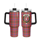 MacRae Ancient Tartan Crest 40 oz Insulated Tumbler with Handle