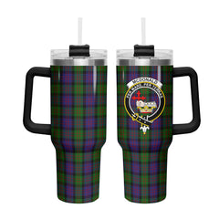 McDonald Tartan Crest 40 oz Insulated Tumbler with Handle