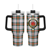 McDuff Dress Ancient Tartan Crest 40 oz Insulated Tumbler with Handle