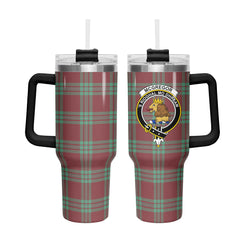 McGregor Hunting Ancient Tartan Crest 40 oz Insulated Tumbler with Handle