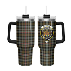 McKenzie Weathered Tartan Crest 40 oz Insulated Tumbler with Handle