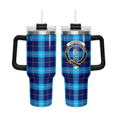 McKerrell Tartan Crest 40 oz Insulated Tumbler with Handle