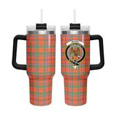 Munro Ancient Tartan Crest 40 oz Insulated Tumbler with Handle