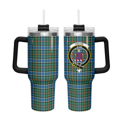 Ogilvie Hunting Ancient Tartan Crest 40 oz Insulated Tumbler with Handle