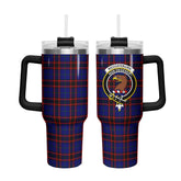Wedderburn Tartan Crest 40 oz Insulated Tumbler with Handle