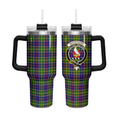 Whitefoord Tartan Crest 40 oz Insulated Tumbler with Handle