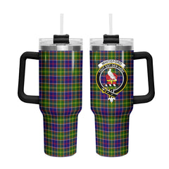 Whiteford Tartan Crest 40 oz Insulated Tumbler with Handle