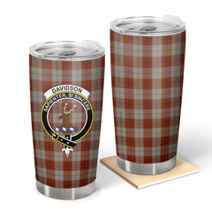 Davidson Dress Dancers Tartan Crest Tumbler