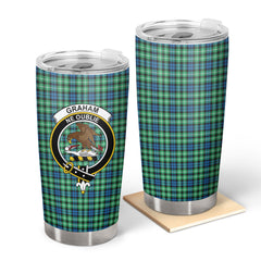 Graham of Montrose Ancient Tartan Crest Tumbler