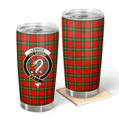 Lennox Tartan Crest Tumbler
