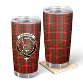 MacKinnon Modern Tartan Crest Tumbler