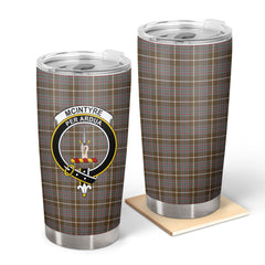 McIntyre Hunting Weathered Tartan Crest Tumbler