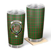 McKinnon Hunting Modern Tartan Crest Tumbler