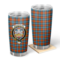McLachlan Ancient Tartan Crest Tumbler