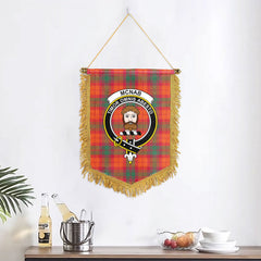 McNab Ancient Tartan Crest Wall Hanging Banner