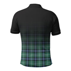 McDonald of the Isles Hunting Ancient Tartan Crest Polo Shirt - Thistle Black Style