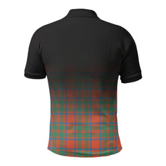 McKintosh Ancient Tartan Crest Polo Shirt - Thistle Black Style