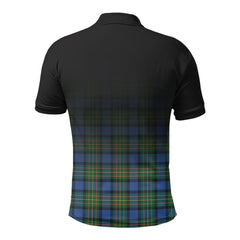 McLaren Ancient Tartan Crest Polo Shirt - Thistle Black Style