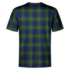 Johnson Modern Tartan Crest T-shirt
