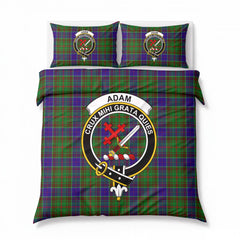 Adam Tartan Crest Bedding Set