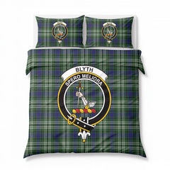 Blyth Tartan Crest Bedding Set